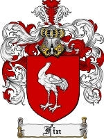 Fin coat of arms family crest download