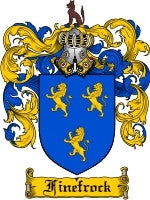 Finefrock coat of arms family crest download