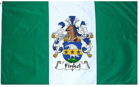 Finkel family crest coat of arms flag