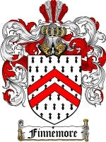 Finnemore coat of arms family crest download