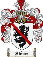 Finnes coat of arms family crest download