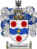 Fioramonti coat of arms family crest download