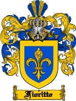 Fioritto coat of arms family crest download