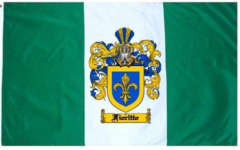 Fioritto family crest coat of arms flag