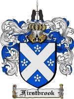 Firstbrook coat of arms family crest download
