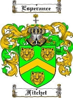 Fitchet coat of arms family crest download