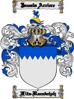 Fitz coat of arms family crest download