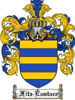Fitz'Eustace coat of arms family crest download