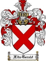Fitz'Gerald coat of arms family crest download