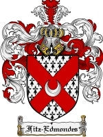 Fitzedmondes coat of arms family crest download