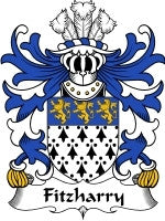 Fitzharry coat of arms family crest download