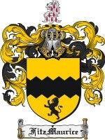Fitzmaurice coat of arms family crest download