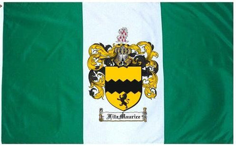 Fitzmaurice family crest coat of arms flag