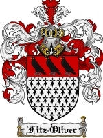 Fitzoliver coat of arms family crest download