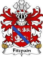 Fitzpain coat of arms family crest download