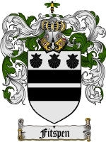Fitzpen coat of arms family crest download