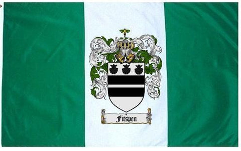 Fitzpen family crest coat of arms flag