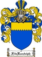 Fitzrandolph coat of arms family crest download