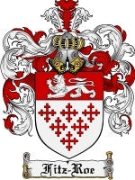 Fitzroe coat of arms family crest download