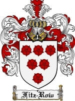 Fitzrow coat of arms family crest download
