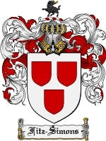 Fitzsimons coat of arms family crest download