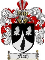 Flach coat of arms family crest download