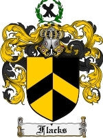 Flacks coat of arms family crest download