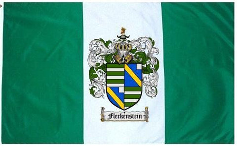 Fleckenstein family crest coat of arms flag