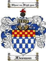 Fleeman coat of arms family crest download