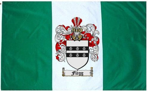 Flegg family crest coat of arms flag