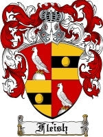 Fleish coat of arms family crest download