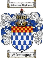 Flemmyng coat of arms family crest download