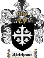 Fletcheour coat of arms family crest download