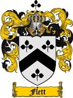 Flett coat of arms family crest download