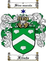 Flinte coat of arms family crest download