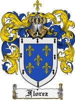 Florez coat of arms family crest download