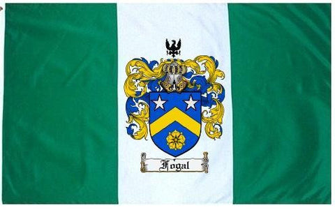 Fogal family crest coat of arms flag