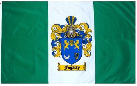 Fogarty family crest coat of arms flag