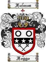 Foggo coat of arms family crest download