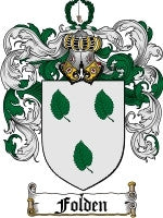 Folden coat of arms family crest download