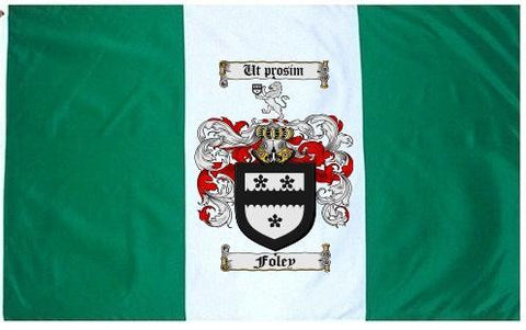 Foley family crest coat of arms flag