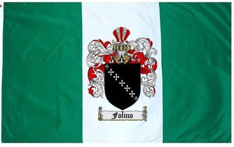 Folino family crest coat of arms flag