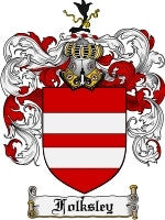 Folksley coat of arms family crest download