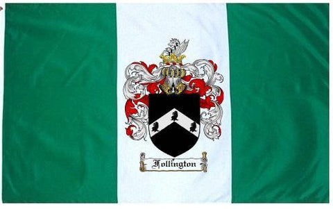 Follington family crest coat of arms flag