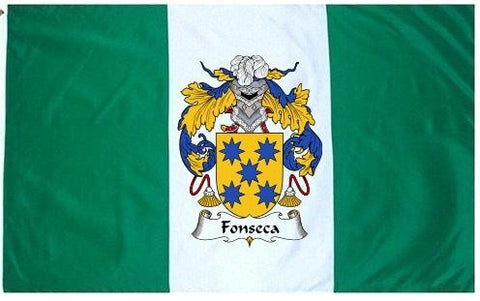 Fonseca family crest coat of arms flag