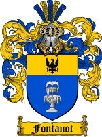 Fontanot coat of arms family crest download