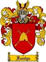 Fontyn coat of arms family crest download