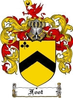 Foot coat of arms family crest download