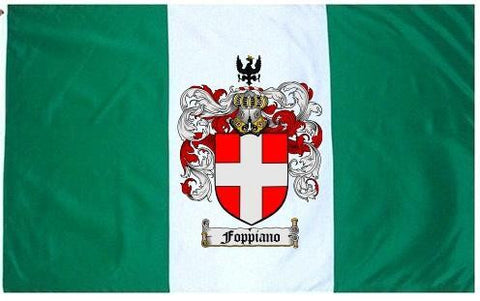 Foppiano family crest coat of arms flag