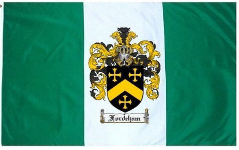 Fordeham family crest coat of arms flag